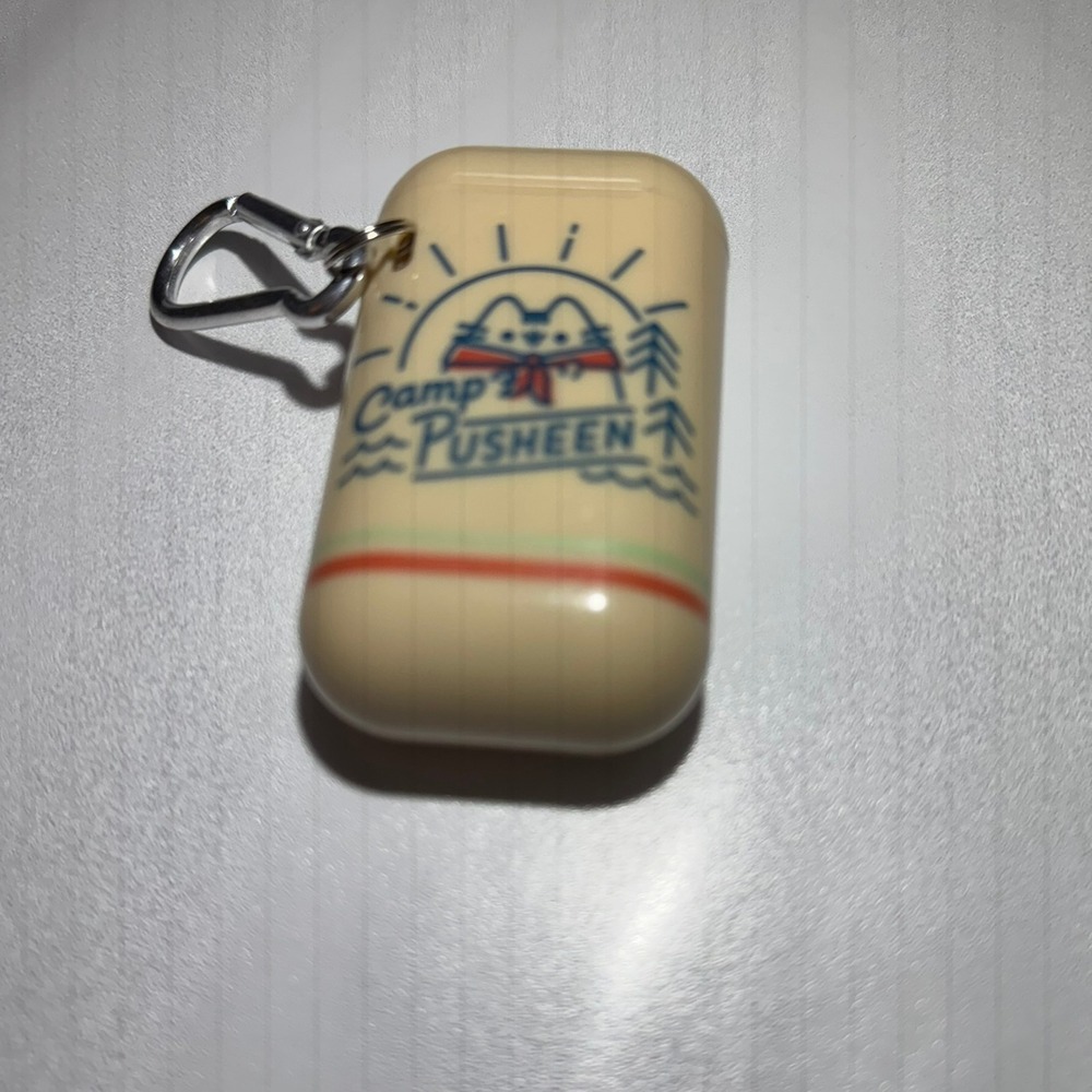 Pusheen the Cat Camp Pusheen Keychain‎ Reusable Straw Protective Case Cover